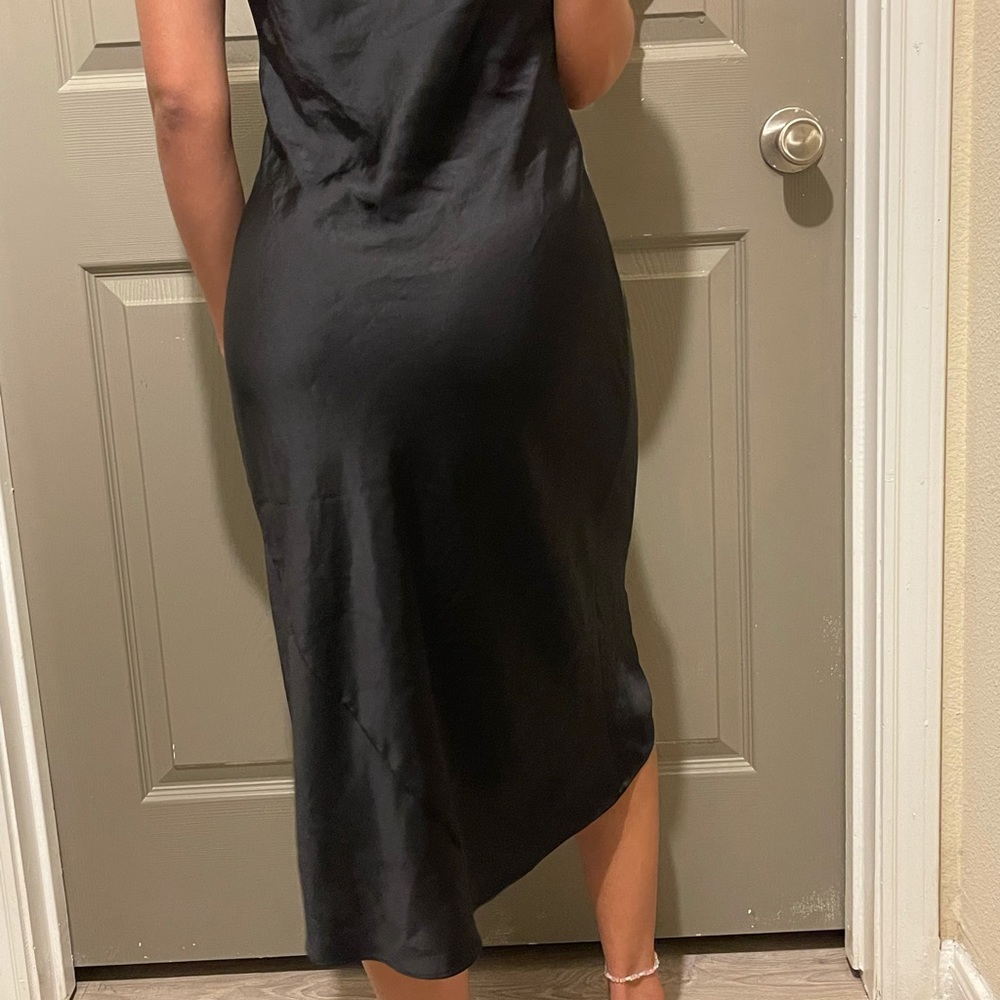 Wilfred Black Silk Slip Dress. Size XXS.